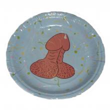 Each sealed pack includes 6 x Pecker Party Plates