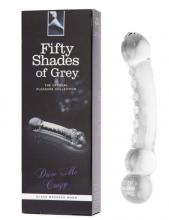 FSG Drive Me Crazy Glass Massage Wand Fifty Shades Of Grey Drive Me Crazy Glass Massage Wand Borosilicate Tinted Glass