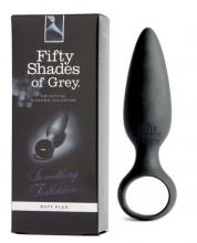 Fifty Shades of Grey Something Forbidden Butt Plug Fifty Shades of Grey Something Forbidden Black Anal Plug with Finger Loop Base