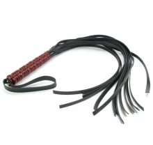 Mahogany Flogger Sexual Wellness Adult Toys S&M Bondage Fetish Play Whip Flogger