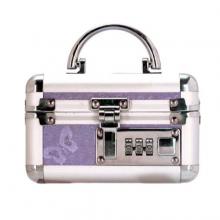 Mini Case Purple Mini Case Purple Lockable Make-Up Box Keyless Locking System