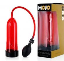 MOJO Zero Gravity Pump Red Penis Pump MOJO Zero Gravity Pump Red Penis Pump Enlarger Extender Easy Erection Aid