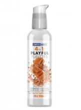 Swiss Navy Playful Flavours 4 In 1 Salted Caramel Delight 4oz/118ml 4 In 1 Salted Caramel Delight