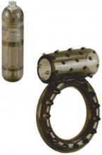 Vibrating Cockring Studded Penis Ring Enlarger Last Longer Cock 
