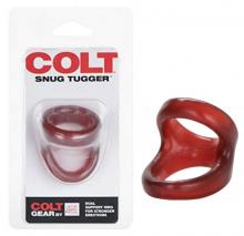 Colt Snug Tugger, Red Snug Tugger Dual Penis Ball Ring Cock Support SE-6845-11-2
