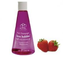 Pink Champagne Love Bubbles Sensual Strawberry 236ml Bubble Bath