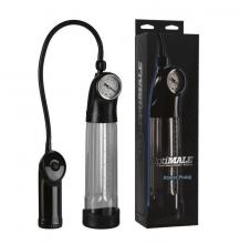 OptiMALE Power Penis Pump OptiMALE Power Pump Battery-Operated Penis Pump with Pressure Gauge Silicone