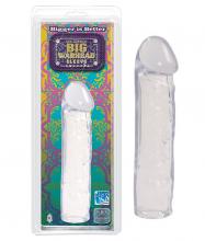 Big Warhead Sleeve Clear Big Warhead Extender Clear Penis Sleeve Stretchy Girth Cock Sheath Extension