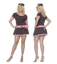 Midnight Medic After Hours Nurse 1X/2X Midnight Medic After Hours Nurse Female Womens Dress Adult Costume 1X/2X (18-22)