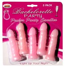 Pecker Party Candles Pink Pecker Party Candles 5 Pk Penis Candle Hens Night Party Cake Decoration
