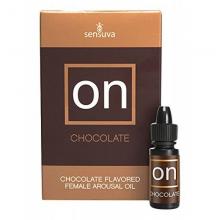 Sensuva On For Her Chocolate Arousal Oil 5ml Natural Stimulating Sexual Drive
