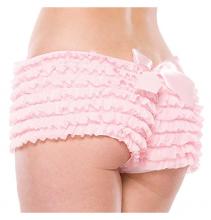 Lingerie & Clothing, Stockings, Pantyhose & Garters CQ114 Stretch Mesh Ruffle