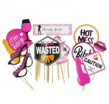 Photo Booth Props 10 X Hen’s Night Photo Booth Props Thirsty Girls Fun Favours Suprise Gifts