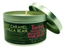 Tantric Vanilla Massage Candle Tantric Vanilla Massage Candle Natural Soy Massage Oil Candle Pheromones 170g