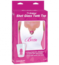 Bride Shot Glass Tank Top S/M Bride to Be Shot Glass Tank Top 3 Sizes Hens Night & Bachelorette Party Shirt