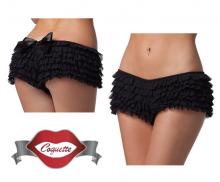 Lingerie & Clothing, Stockings, Pantyhose & Garters CQ114 Stretch Mesh Ruffle