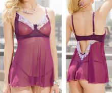 Lingerie & Clothing, Stockings, Pantyhose & Garters CQ7001 Chemise Babydoll