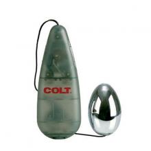 COLT Multi Speed Power Pak Egg Colt Gear Adult Male Pleasure Turbo Bullet Vibrator Egg Metal Rod Vibes Sex Toy