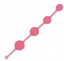 Glow In the Dark Thai Anal Beads  Anal sex beads soft firm jelly glow in the dark