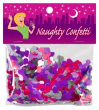 Naughty Confetti Different metallic colours Durable material Penis shaped confetti 15 gram packet