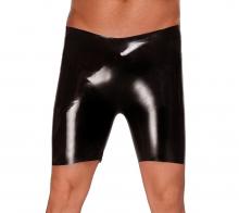 Saxenfelt Latex Mens Shorts Black X-Large Latex Rubber Premium Fetish Quality