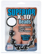 Anal Beads Anal Balls X-10 Beads Soft Stretchy Firm Graduated Beads