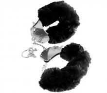 Furry Cuffs Handcuffs velvety-soft faux fur quick-release button