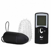 Egg Remote Control 10 Function Bullet Black Sexual Wellness Adult Toys Sex Toys Vibrators Bullet Remote Compact Powerful