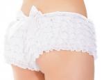 Lingerie & Clothing, Stockings, Pantyhose & Garters CQ114 Stretch Mesh Ruffle