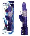 Jelly Krystal Undeniable Purple Rabbit Vibrator Exciter Vibe Waterproof Powerful