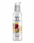Swiss Navy 4 In 1 Playful Flavour Lube Wild Passion Fruit Warm Lubricant 118ml