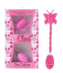 Celine Butterfly Wand Pink Vibrator Wand Tickler Massager The Closet Collection