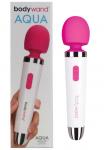 Bodywand Aqua Silicone Massager Waterproof Personal Intimate Pink/White Wand