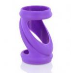 Mojo Svelte Male Erection Enhancer Silicone Sleeve Violet