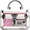 Mini Case Pink Lockable Make-Up Box Keyless Locking System