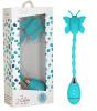 Celine Butterfly Wand Turquoise Celine Butterfly Wand Teal Vibrator Wand Tickler Massager The Closet Collection