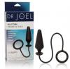 Silicone Butt Plug Set Black Anal Fantasy Kit Plugs Probe Cock Ring