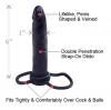 Sexual Wellness Adult Toys Sex Couples Double Cock Ring & Ball Strap