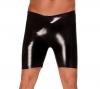 Saxenfelt Latex Mens Shorts Black X-Large Latex Rubber Premium Fetish Quality